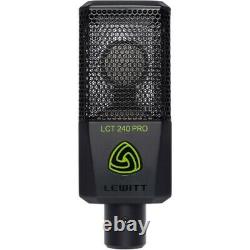 Lewitt LCT-240 Pro Cardioid Condenser Microphone Black