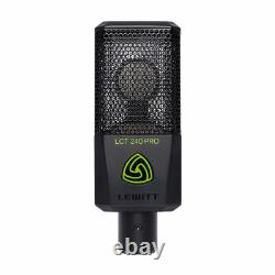 Lewitt LCT-240 Pro Cardioid Condenser Microphone Black BSTOCK
