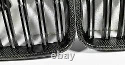 MAX Carbon Front Grill Kidneys Radiator Grill Fits BMW X3 LCI F25 X4 X4M F26