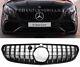 Mercedes C217 A217 S Class Panamericana Grille Amg 2017 Full Black Grill