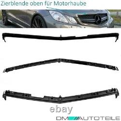 Mercedes E-Class Coupe Convertible W207 Radiator Grille Complete Black Not AMG GT