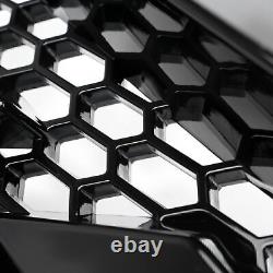 Mesh Radiator Grill For Honda Civic 2019-2020 ALL MODELS Shiny Black