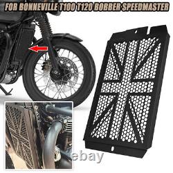 Motorcycle Radiator Grille Guard For Bonneville For Bobber Speedmaster BLK #F