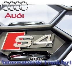 ORIGINAL & NEW AUDI S4 8W radiator grille 8W0853651DK CKA black with PDC + character