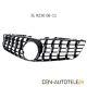 Panamericana Cooler Grille Fits Mercedes Sl R230 08-11 Glossy Black