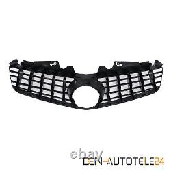 Panamericana Cooler Grille Fits Mercedes Sl R230 08-11 Glossy Black