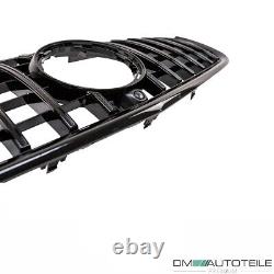 Panamericana GT radiator grille black gloss for Mercedes Vito W447 + camera 14-19