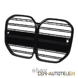 RADIATOR GRILL DOUBLE BAR KIDNEY GRILL FOR BMW 4 Series G22 G23 WITHOUT ACC GLOSSY BLACK
