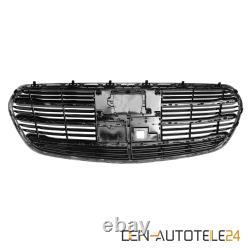 Radiator Grille Front Grill Fits Mercedes S Class W223 Shiny Black