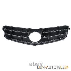 Radiator Grille Sports Grill Fits Mercedes C Class W204 S204 Gloss Black