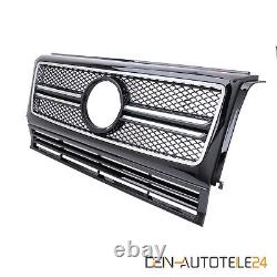 Radiator Grille Sports Grill Fits Mercedes G Class W463 90-14 Glossy Chrome