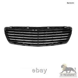 Radiator grill chrome black avant-garde for Mercedes E-Class W211 S211 02-06