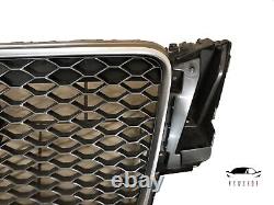Radiator grill front grill complete front gun metal Audi Audi A5 8T3 8T0853651