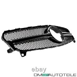 Radiator grille black fits Mercedes A-Class W176 mop from 15-19 not A45 AMG