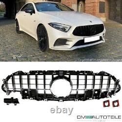 Radiator grille black fits Mercedes CLS C257 also camera sports panamericana