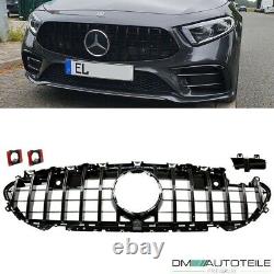 Radiator grille black fits Mercedes CLS C257 also camera sports panamericana