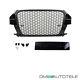 Radiator Grille Black Gloss Honeycomb Design Grill For Audi Q3 8u All Models 11-15