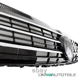 Radiator grille black gloss strip chrome for VW T6 multivan van 2015-2019