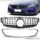 Radiator Grille Chrome Fits Mercedes Cls W218 Mop 14-18 Sport-panamericana Gt