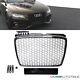 Radiator Grille For Audi A4 B7 04-08 Matching Honeycomb Grill Honeycomb Grill Shine Not Rs4