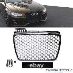 Radiator grille for Audi A4 B7 04-08 matching honeycomb grill honeycomb grill shine not RS4