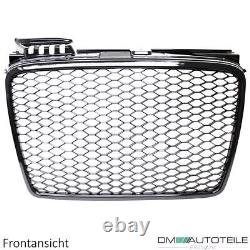 Radiator grille for Audi A4 B7 04-08 matching honeycomb grill honeycomb grill shine not RS4