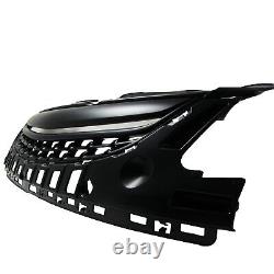 Radiator grille front sports grill without emblem black for Opel Corsa D from 2011