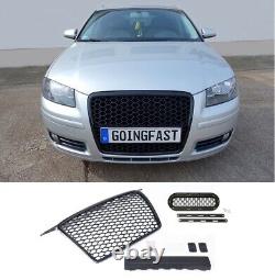 Radiator grille honeycomb grill front grill emblem holder suitable for Audi A3 8P 05-08