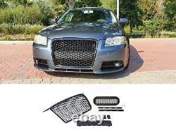 Radiator grille honeycomb grill front grill fits Audi A3 8P ONLY for S-Line 05-08
