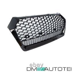 Radiator grille honeycomb grill sport black high gloss fits Audi Q5 FY 2017-2020