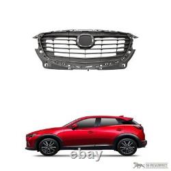 Radiator grille radiator grille black fits Mazda CX-3 DK built 2016-2018
