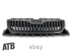 Radiator grille radiator grille with frame black for SKODA FABIA III NJ3 NJ5 to 2018