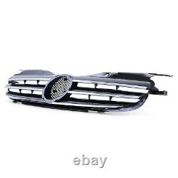 Radiator grille sport look black chrome suitable for Mercedes SLK R170 96-04