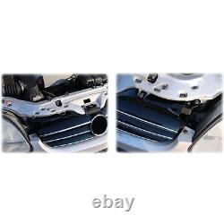 Radiator grille sport look black chrome suitable for Mercedes SLK R170 96-04