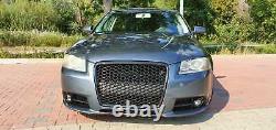Radiator grille sports grill honeycomb grill black for Audi A3 8P 05-08 with S-Line