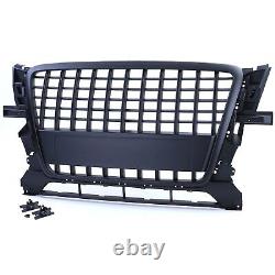 Radiator grille sports grill honeycomb grille black matte for Audi Q5 8R from 2008-2012