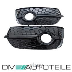 SET radiator grille black gloss + fog light grille for Audi Q3 8U 2011-2015