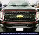 Ss 1.8mm Blk Z Mesh Grille For Chevy Silverado 2500hd/3500hd