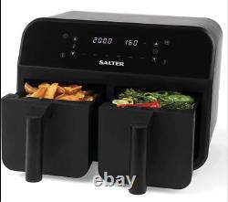 Salter Ek4750 Dual Air Fryer 7.4l Free Next Day Delivery? Brand New