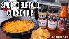 Smoked Buffalo Chicken Dip On The Weber Grill Delicious Game Day Recipe Heath Riles Bbq