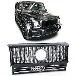 Sport Exclusive Radiator Grille Black Shiny for Mercedes G-Class W463 90-18