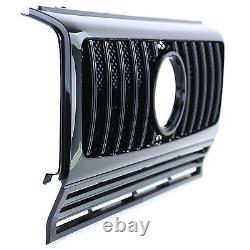 Sport Exclusive Radiator Grille Black Shiny for Mercedes G-Class W463 90-18