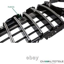 Sport-Panamericana GT Radiator Grille Chrome Fits Mercedes C257 CLS Also Camera