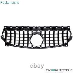 Sport Panamericana GT radiator grille black chrome for Mercedes CLA W117 from 2016