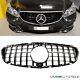 Sport-panamericana Radiator Grille Black Fits Mercedes E W212 S212 From 13-16