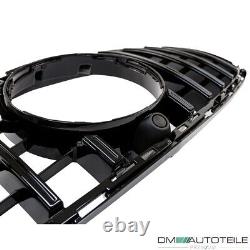 Sport-Panamericana Radiator Grille Black Fits Mercedes E W212 S212 from 13-16