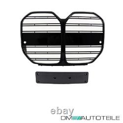 Sport double bar radiator grille black gloss without ACC for BMW 4 Series G26 Gran Coupe