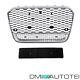 Sport Honeycomb Grill Radiator Grille Chrome Black Silver Fits Audi A6 C7 From 11-14