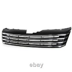 Sport radiator grill without emblem black with chrome for VW Passat B7 type 36