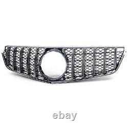 Sport radiator grille black chrome for Mercedes E Coupe C207 convertible A207 09-13